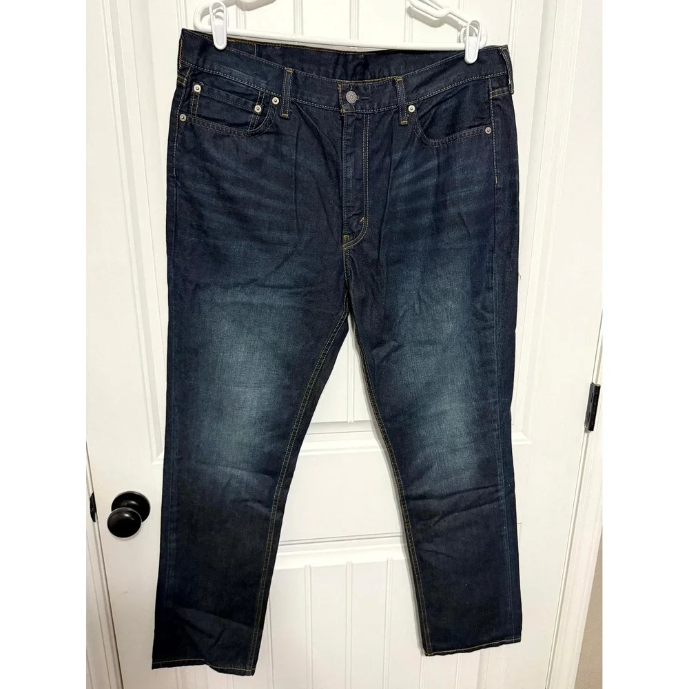 Levi's 511 Slim Fit Jeans Mens 40x32 Dark Blue Denim 5-Pocket Casual Pants